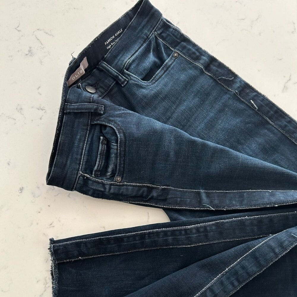 DL1961 Farrow Ankle High Rise Intrasculpt Skinny 28